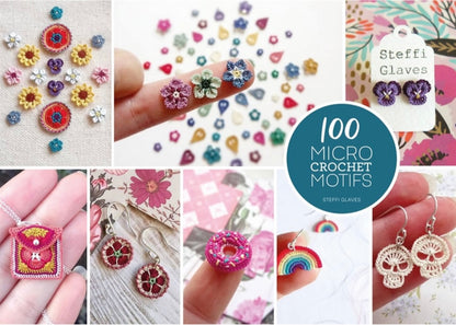 100 Micro Crochet Motifs by Steffi Glaves