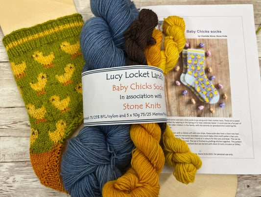 Baby Chicks Socks kit