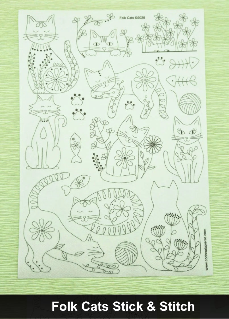 ***NEW*** Corinne Lapierre Folk Art Stick & Stitch