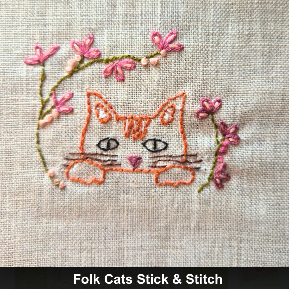 ***NEW*** Corinne Lapierre Folk Art Stick & Stitch