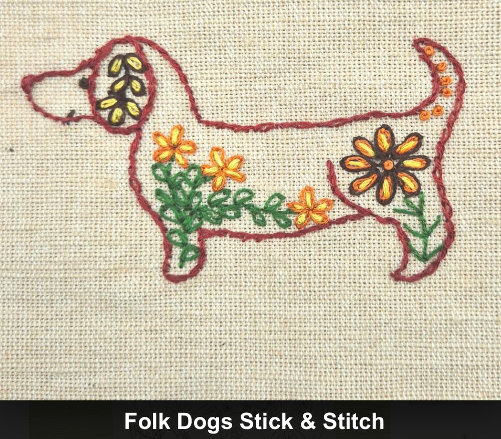 ***NEW*** Corinne Lapierre Folk Art Stick & Stitch