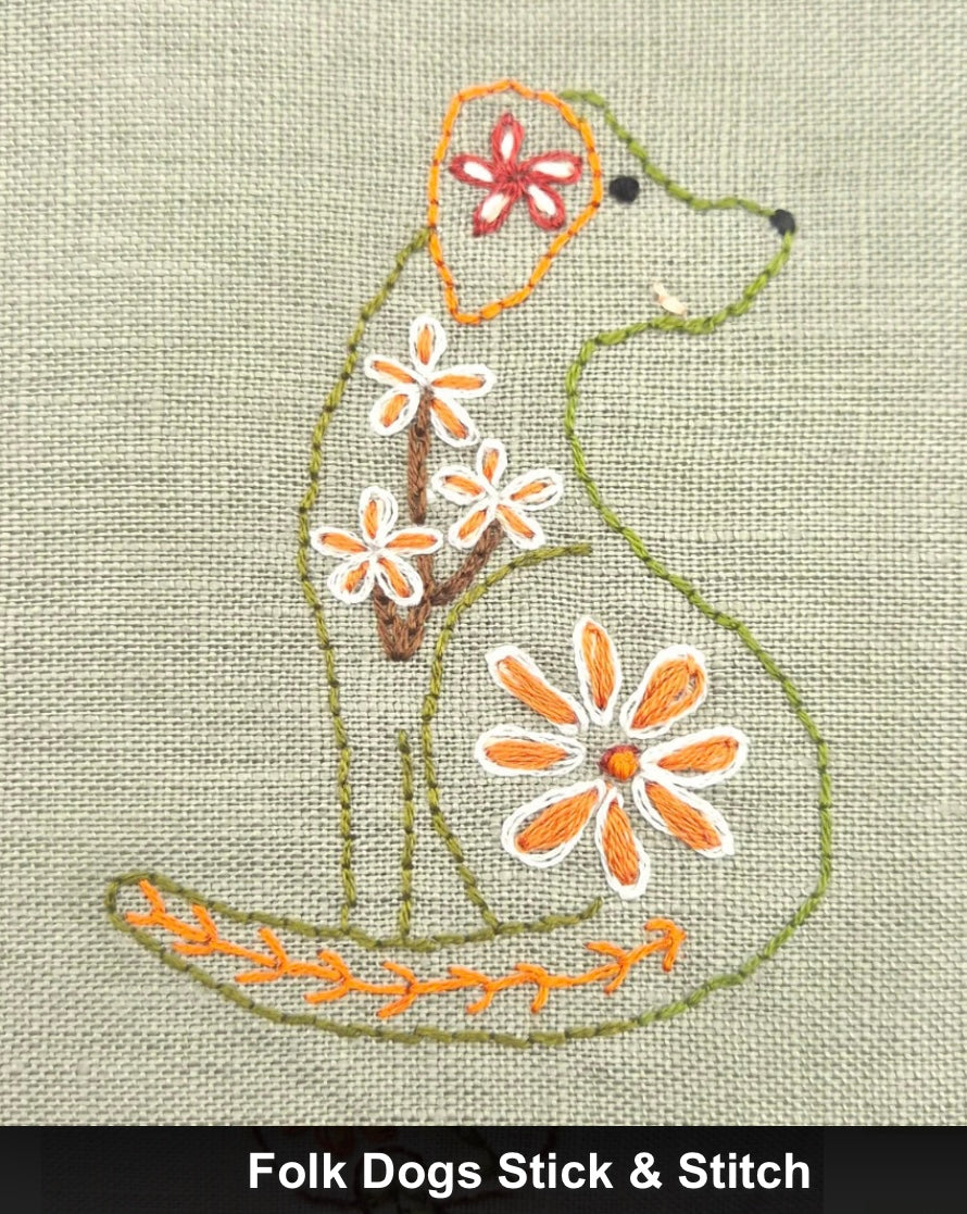 ***NEW*** Corinne Lapierre Folk Art Stick & Stitch