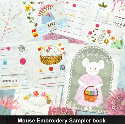 ***NEW*** Corinne Lapierre Mouse Embroidery Sampler Book