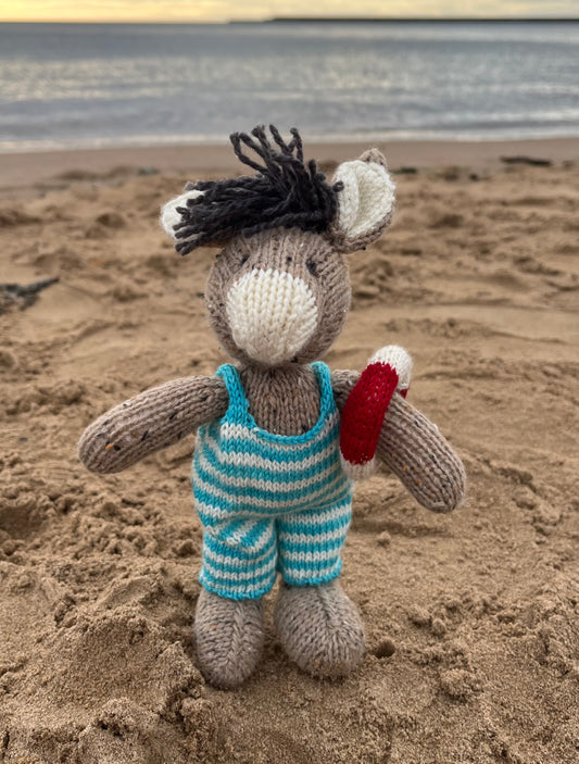 Locket's Year of Little Cotton Rabbits - Jack the Sea Swimming Donkey