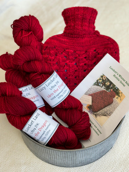 Locket’s Solstice Hot Water Bottle - yarn & pattern booklet