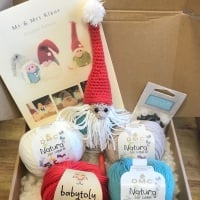 Mr & Mrs Klaus Gnomes Kit with Cottonpod pattern