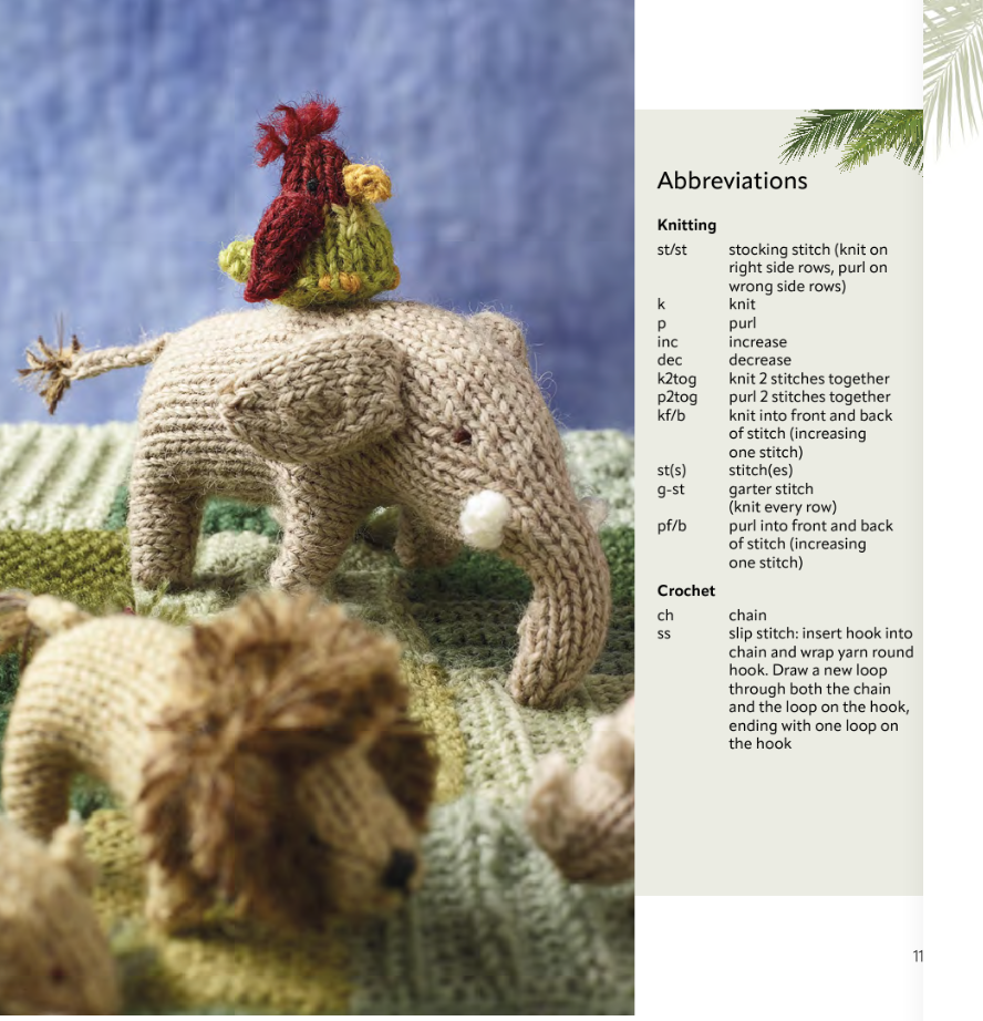 Knit a Mini Safari by Sachiyo Ishii