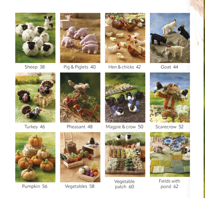 Knit a Mini Farmyard by Sachiyo Ishii
