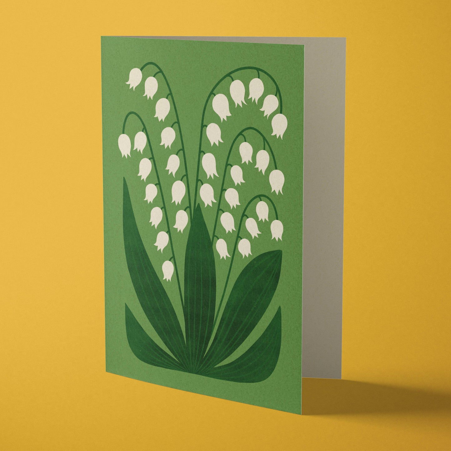 Lily of the Valley | Modern-Retro Reusable Greeting Card