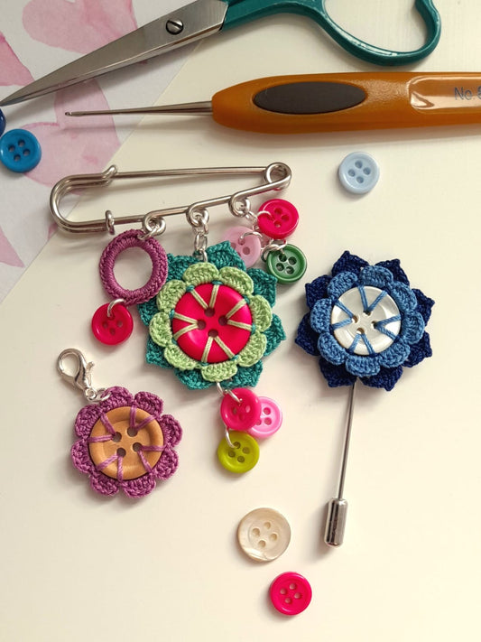 Saturday 12th September - Micro Crochet Jewellery Workshop with Steffi Glaves - Micro-Crochet Jewellery -