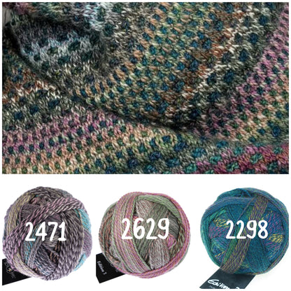 NEW The Shift cowl yarn sets (purchase pattern from Ravelry)