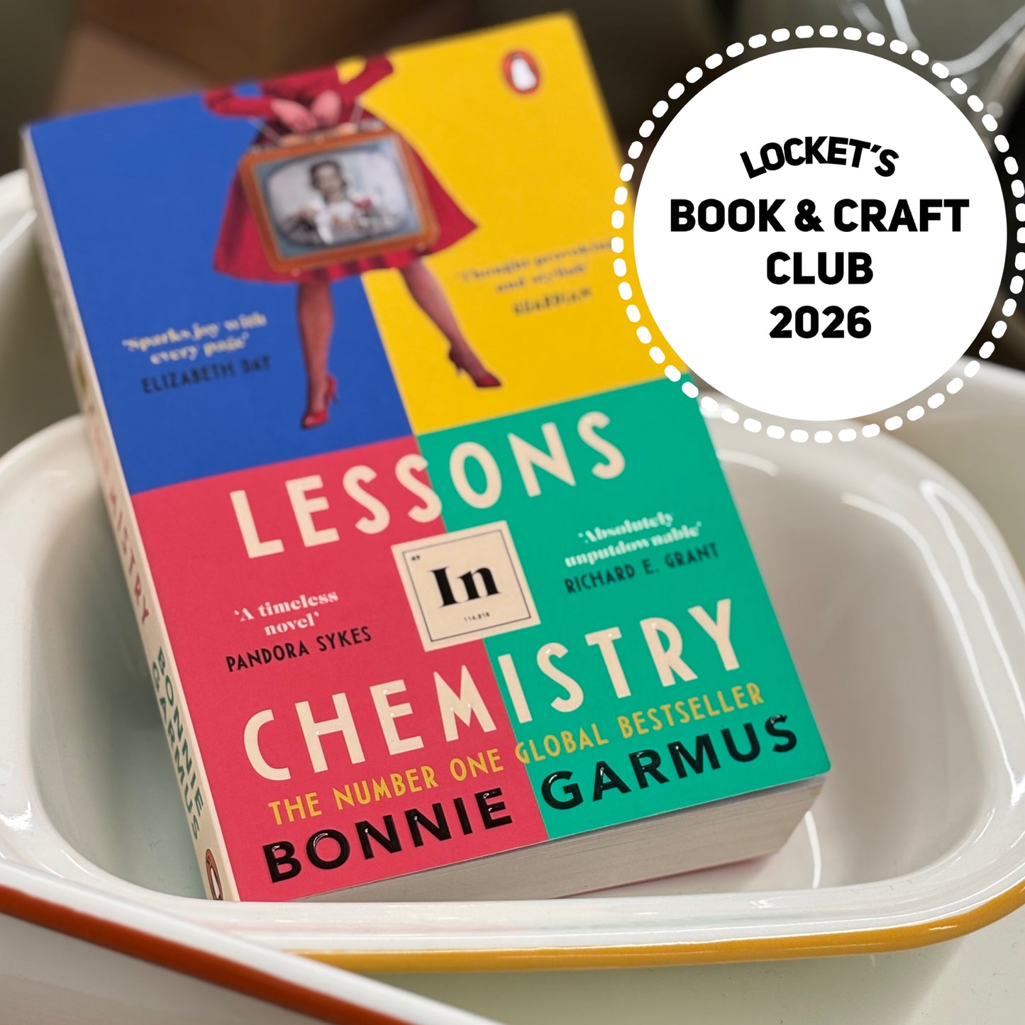 Locket’s Book & Craft Club 2026 - Book #1 Lessons in Chemistry