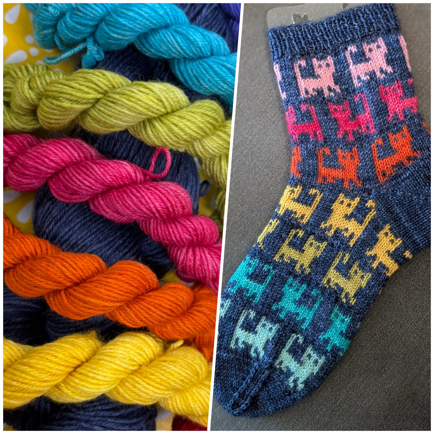 Herding Cats Socks kit