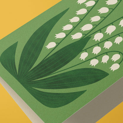 Lily of the Valley | Modern-Retro Reusable Greeting Card