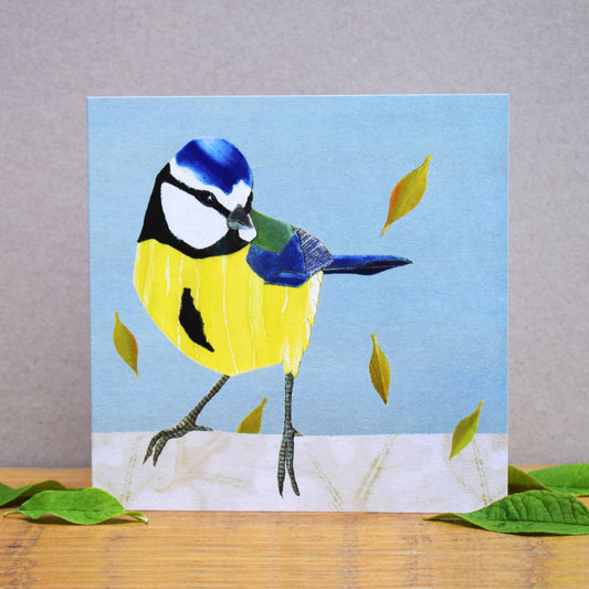 Blue Tit Card (British Birds)