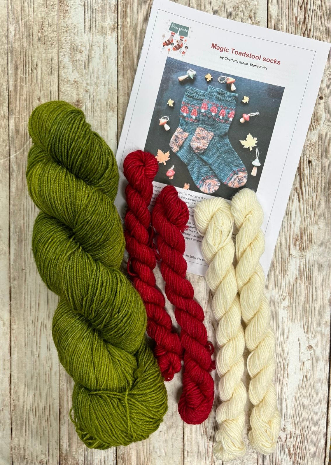 Magic Toadstool Sock Kit